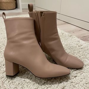 H&M nude booties